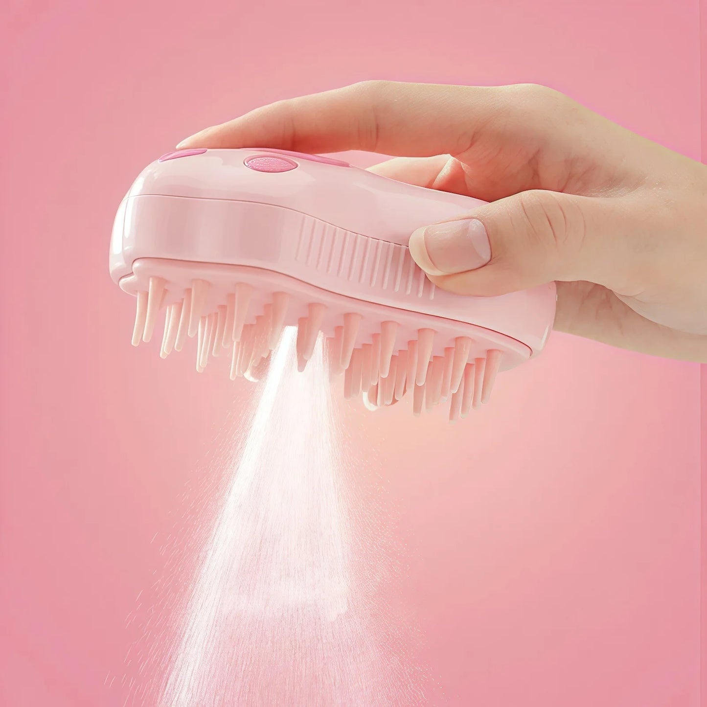 Cat Dog Steamy Brush Steam Brush Electric Sprayer for Massage Pet Grooming Tool Shedding 3 in 1 Electric Sprays Massage Combs