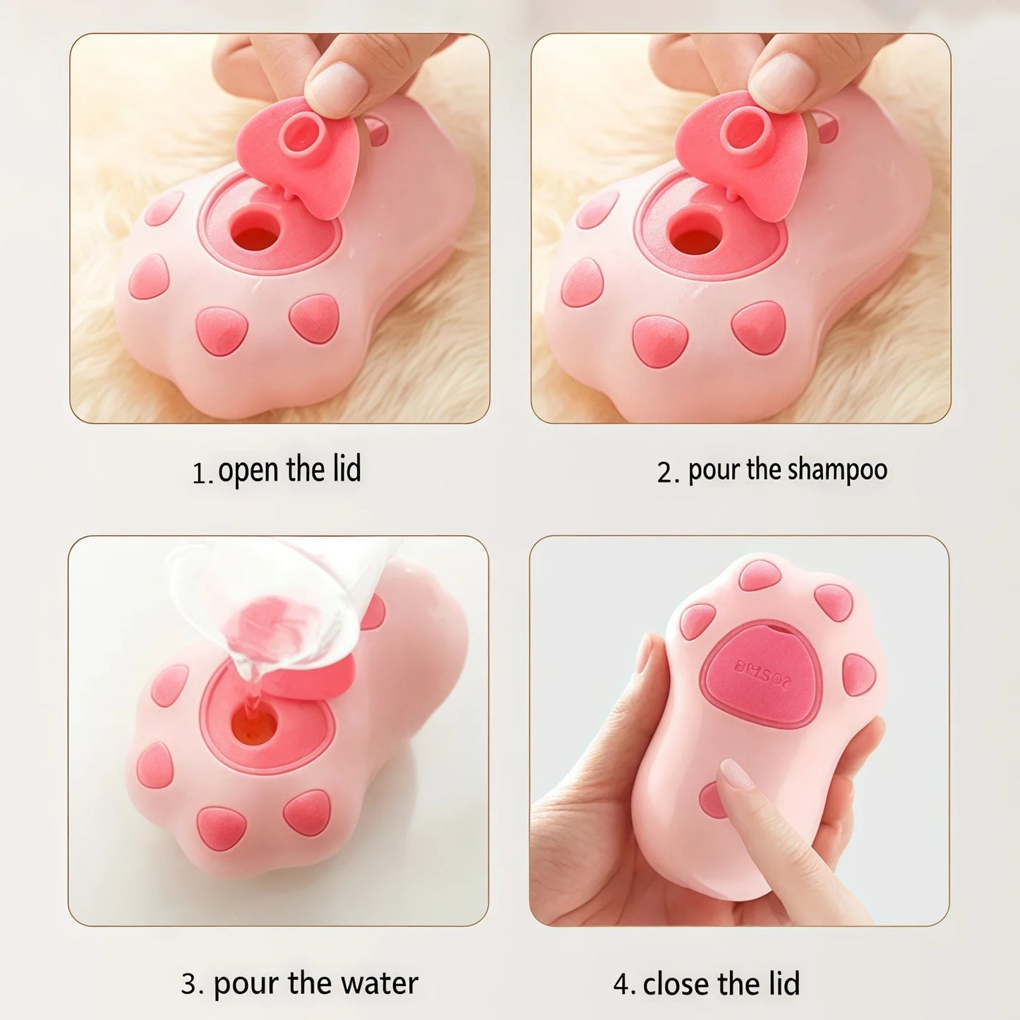 Cat Dog Steamy Brush Steam Brush Electric Sprayer for Massage Pet Grooming Tool Shedding 3 in 1 Electric Sprays Massage Combs