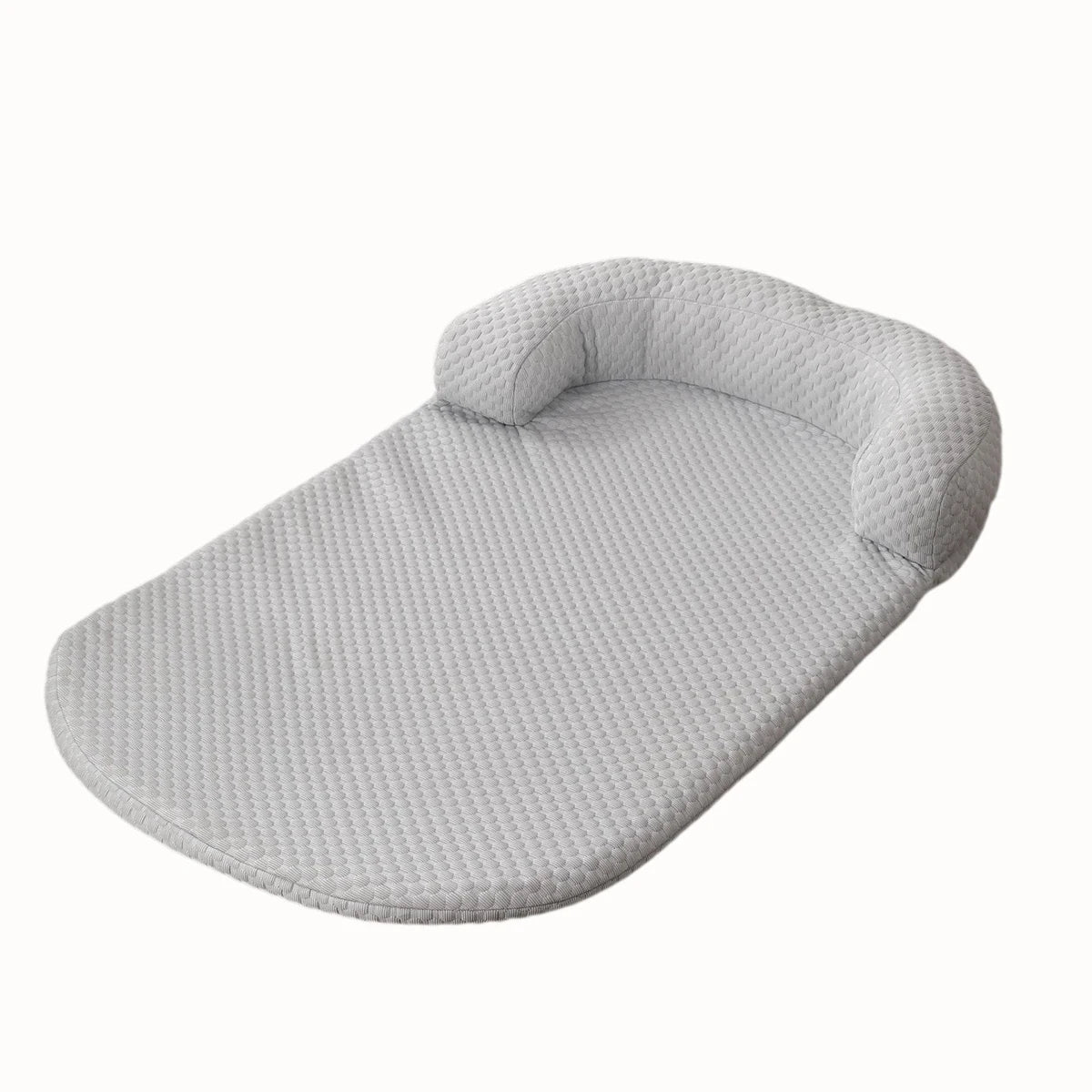 Breathable Spring Summer Cooling Large Dog Bed Ati-Slip Cat Bed with Pillow Ice Silk Fabric Dog Bed for Small Dog Cushion Pet